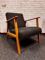 Ikea EKENASET armchair ach oak/Gunnared dark grey, Ophalen, Zo goed als nieuw