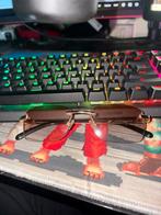 Astos bril bruin creme kleur, Eén persoon