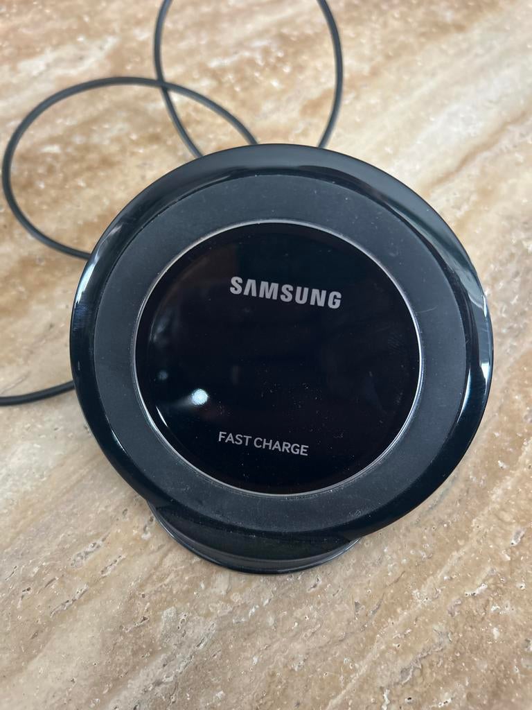 Originele Samsung Wireless Fast Charge Oplader Zwart, Ophalen of Verzenden, Zo goed als nieuw, Samsung