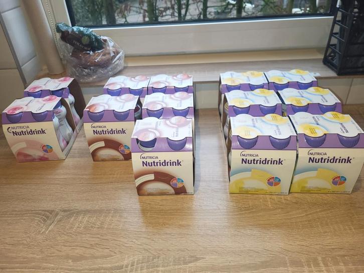 Nutricia Nutridrink choco/aardbei/vanille, Sieraden, Tassen en Uiterlijk, Uiterlijk | Dieet en Afvallen, Nieuw, Drank, Ophalen of Verzenden