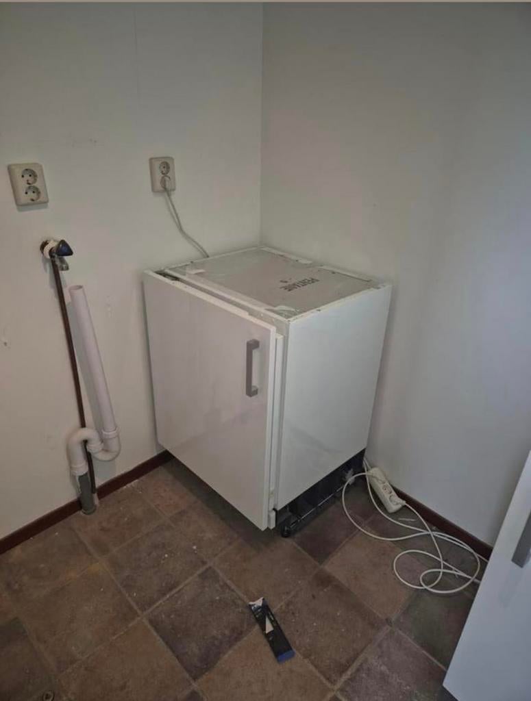 Zanussi Inbouw Vrieskast, Gebruikt, Minder dan 60 cm, Inbouw, Ophalen