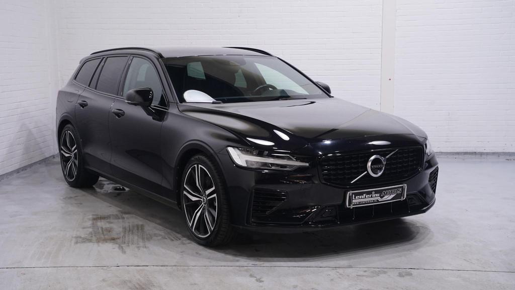 Volvo V60 2.0 T6 Recharge AWD R-Design Black-line private-gl, Auto's, Volvo, Gebruikt, Euro 6, 4 cilinders, Hybride Elektrisch/Benzine