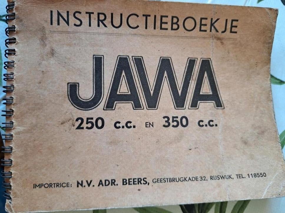 JAWA 250 En 350 cc., Ophalen of Verzenden, Overige merken