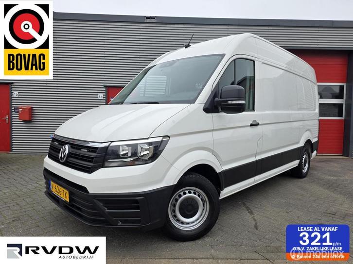 Volkswagen Crafter 35 2.0 TDI L3H3 140PK✅Camera✅standkac, Auto's, Bestelauto's, Bedrijf, Te koop, ABS, Airbags, Airconditioning