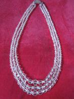 Fraai kristallen halsketting mooi geslepen  perfecte staat, Ophalen of Verzenden