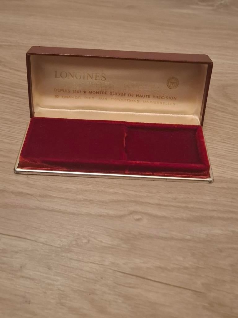 Longines vintage horloge doos, Ophalen of Verzenden