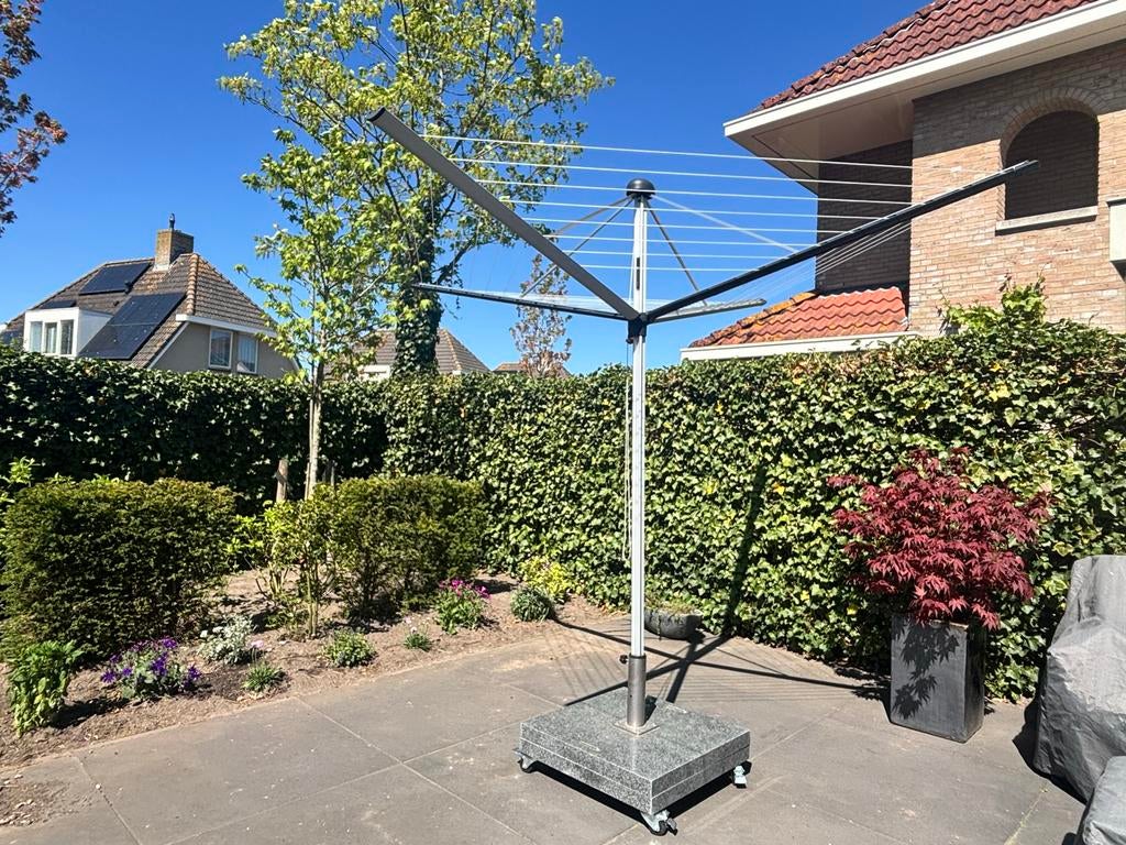 Blome Duomatic droogmolen 45m antraciet, Tuin en Terras, Droogmolens en Wasrekken, Ophalen, Zo goed als nieuw, Droogmolen