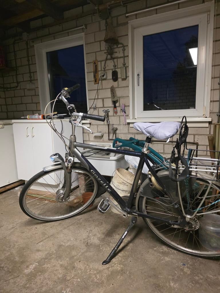 Gazelle fiets, Ophalen