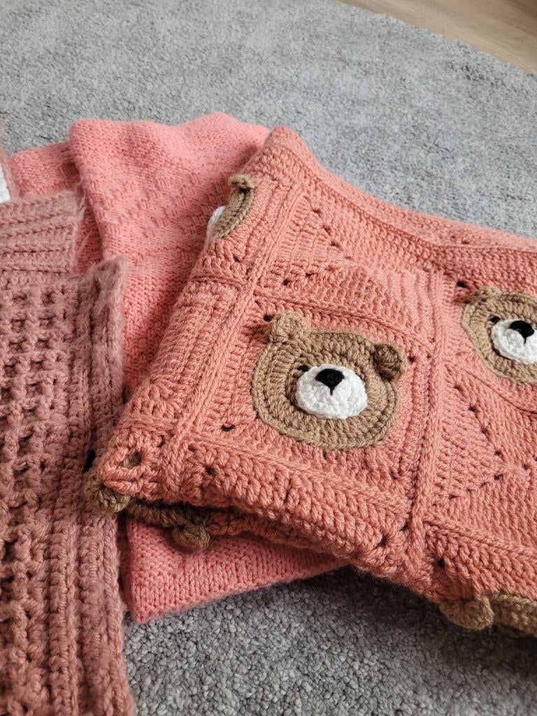 Voetenzak en 2 dekens zelfgemaakt, Ophalen of Verzenden