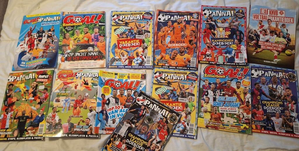 Goal, Panna, V.I. Kids: 45 tijdschriften + 13 doeboeken, Ophalen of Verzenden, 1980 tot heden, Nederland, Tijdschrift