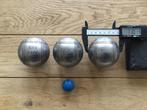 JB Wedstrijd Jeu De Boules, (petanque) 730 gram en 71mm. RVS, Ophalen of Verzenden, Zo goed als nieuw, Bal