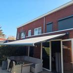 Knikarmscherm 5x3  Brustor B50  somfy met afstandbediening, Ophalen, Gebruikt, 150 tot 300 cm, 250 cm tot 450 cm