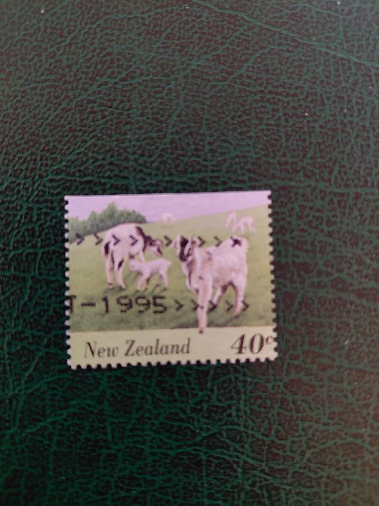 Nieuw Zeeland geiten, Verzenden, Gestempeld