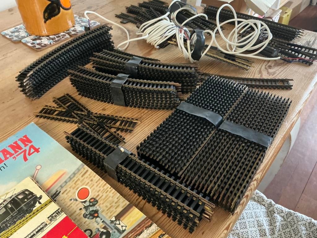 Fleischmann treinbaan., Hobby en Vrije tijd, Modeltreinen | H0, Ophalen of Verzenden, Gebruikt, Gelijkstroom, Fleischmann