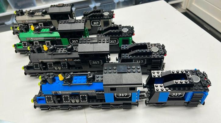 SB2857 Lego trein My Own Train 10205, Ophalen of Verzenden, Zo goed als nieuw