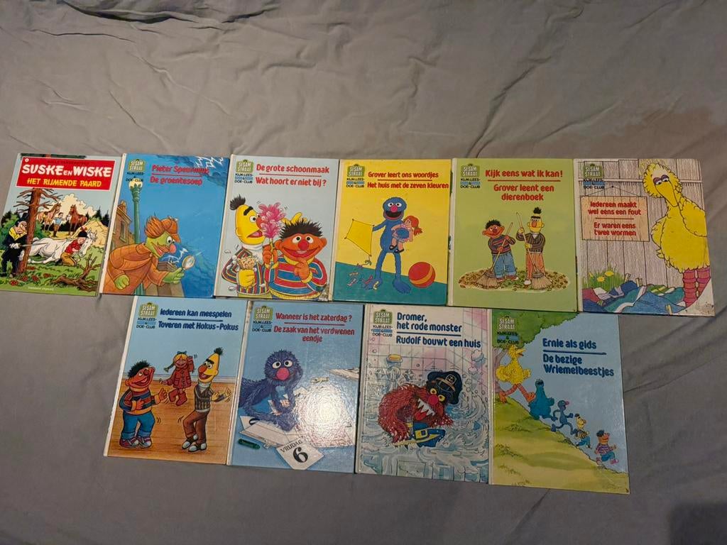 Sesamstraat boeken, Boeken, Meerdere comics, Ophalen of Verzenden, Gelezen, Japan (Manga)