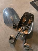 Fietsstoeltje voor met windscherm - Gebruikt, Ophalen, Gebruikt, Voorzitje, Voetsteuntjes