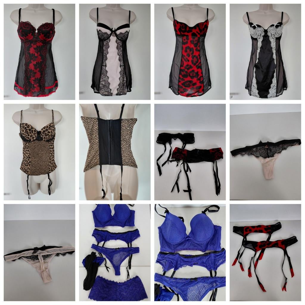 Pakket Hunkemöller lingerie M, Hunkemöller, Verzenden, Overige kleuren, Setje