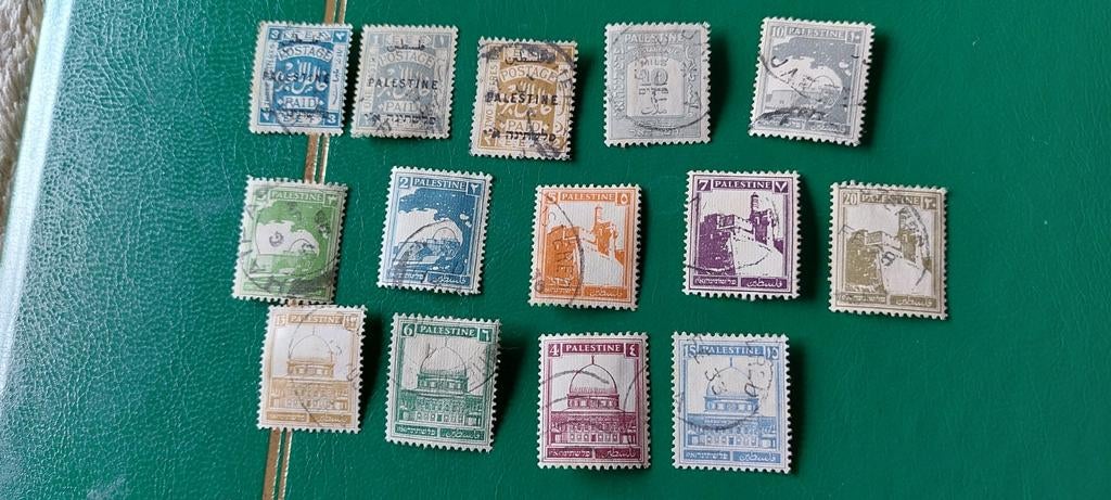 Palestina, Postzegels en Munten, Ophalen of Verzenden, Gestempeld, Midden-Oosten