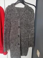 vest met capuchon, zakken en knopen, Ophalen of Verzenden, Gedragen, Grijs