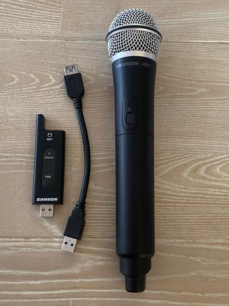 Samson XP106W accu speaker met draadloze microfoon, Ophalen of Verzenden, Nieuw, Minder dan 500 watt, P.A.