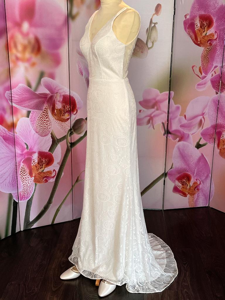 Nieuw maat 34 -34/36 Rosan Boho style, Trouwjurk, Overige kleuren, Nieuw, Ophalen of Verzenden