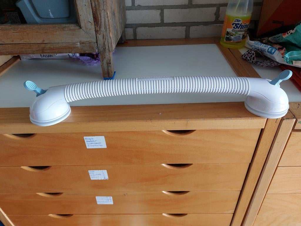 Flexibele zuignap slang voor babybadje/douche, Ophalen, Gebruikt, Praktisch, functioneel, baby