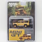 Mini gt 1989 Land Rover Defender 110 Camel Trophy Amazon, Mymodelcar@outlook.com, Auto, Ophalen of Verzenden, Mini gt