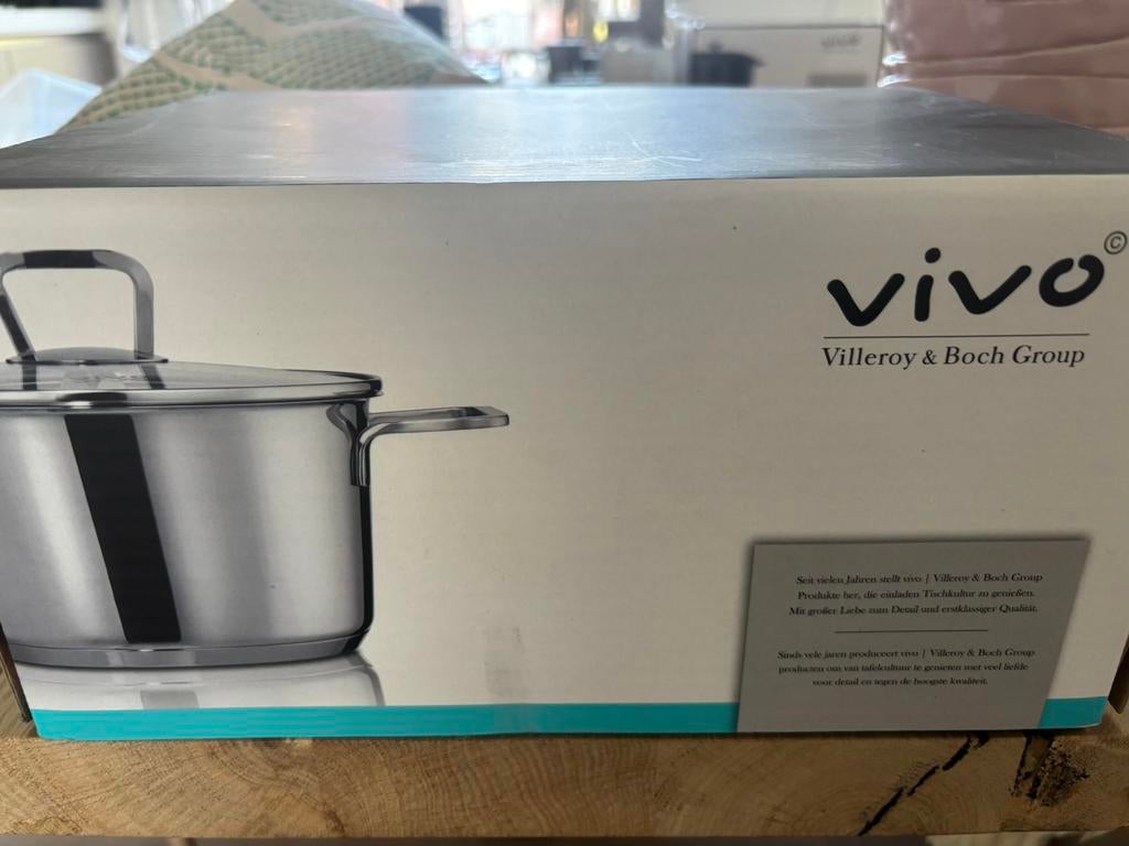 Gloednieuwe pan, 4 liter of meer, Ophalen, Zo goed als nieuw, 3 snelheden of meer