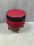 Retro poef, Ophalen, Minder dan 50 cm, Q, Minder dan 50 cm