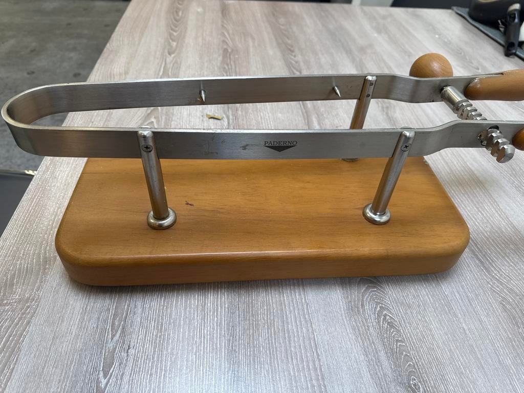 Jamonhouder - Hamhouder - Jamonero - Paderno, Huis en Inrichting, Hout, Ophalen of Verzenden, Overige typen, Gebruikt