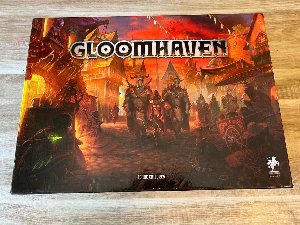 Gloomhaven Bordspel, Hobby en Vrije tijd, Gezelschapsspellen | Bordspellen, Een of twee spelers, Ophalen, Gebruikt, Cephalofair Games