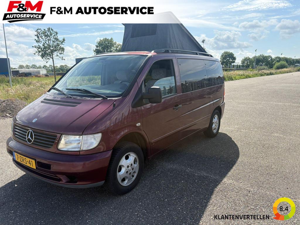Mercedes-benz Vito,114 Camper ombouw, Auto's, Euro 2, Stof, Gebruikt, 2000 kg