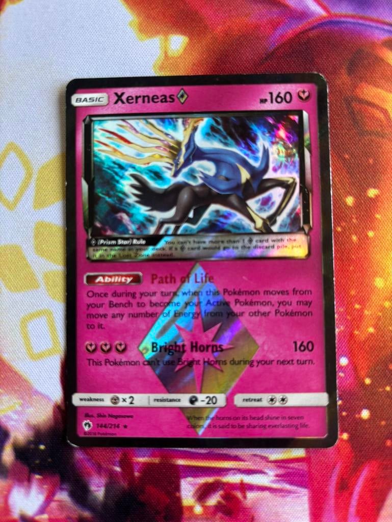 Xerneas 144/214, Ophalen of Verzenden, Zo goed als nieuw, Losse kaart