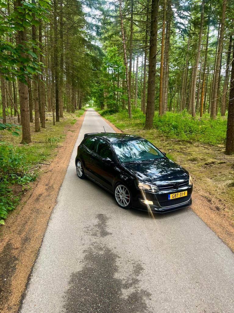 Volkswagen Polo 6R Highline, Auto's, Voorwielaandrijving, 970 kg, Zwart, 4 cilinders