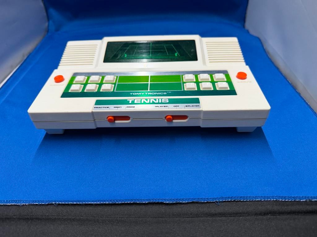 TOMY Tomytronics Tennis Électronique 1983 - Jeu Portable Vintage Japon - Bon état