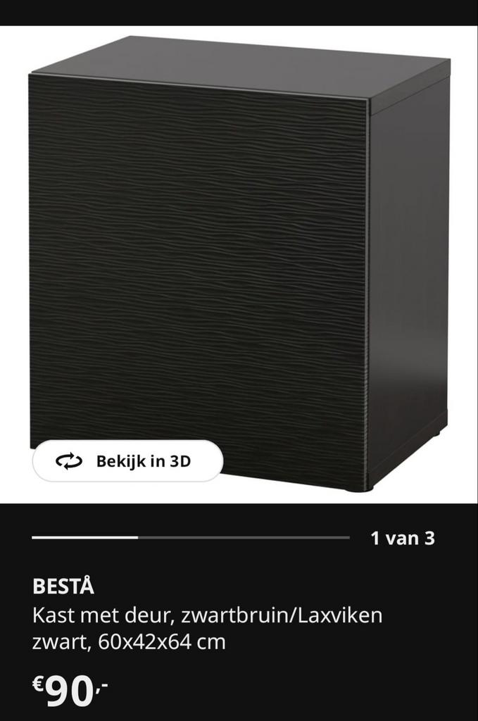 Ikea Besta kasten en basiselementen, Ophalen, Gebruikt