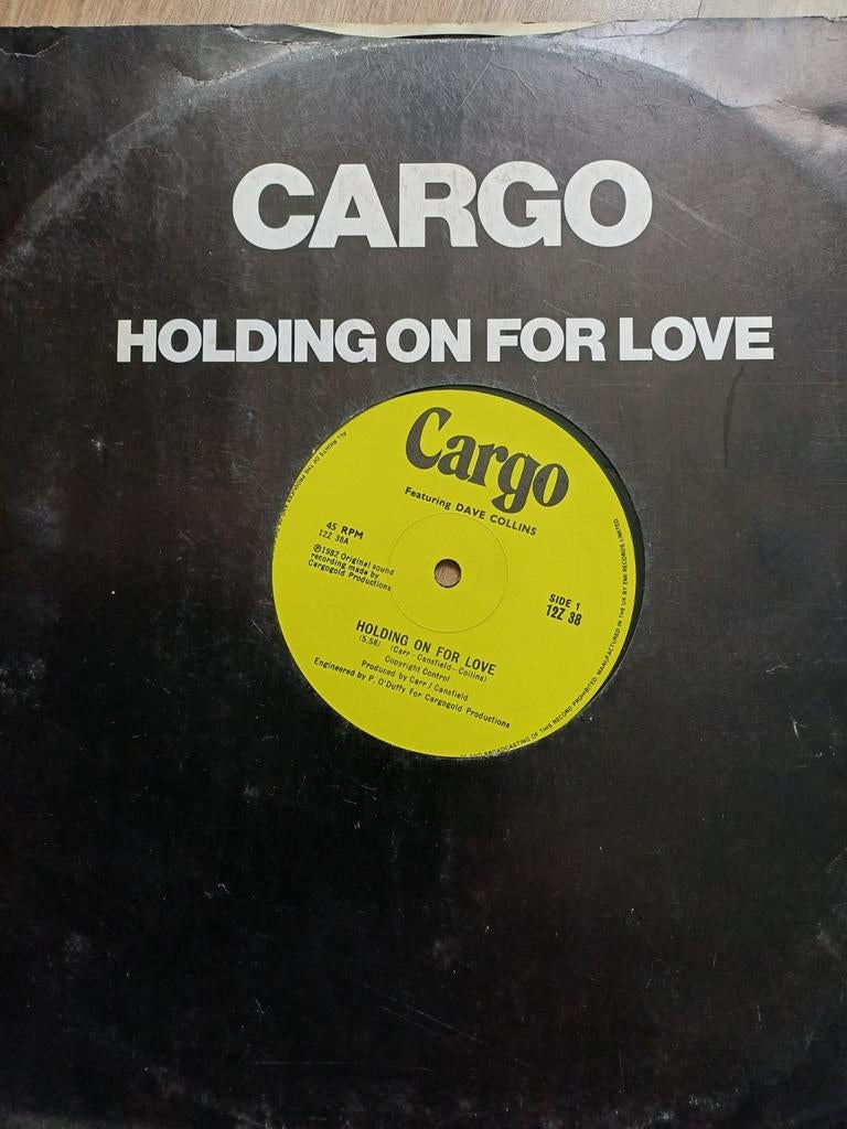 Cargo - Holding On For Love Maxi Single Vinyl, Cd's en Dvd's, Ophalen, Gebruikt, 12 inch