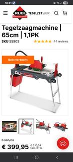 Rubi tegelzaag DU200 - EVO 650., Ophalen, Zo goed als nieuw, 1200 watt of meer