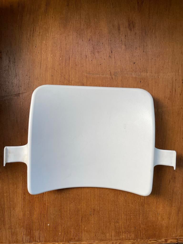 Stokke Tripp Trapp rugleuning - Wit, Kinderen en Baby's, Kinderstoelen, Ophalen, Gebruikt, Meegroeistoel