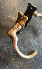 1x set BIJZONDERE Deurklinken ANTIEK 1900 Messing Jugendstil, Antiek en Kunst, Ophalen of Verzenden