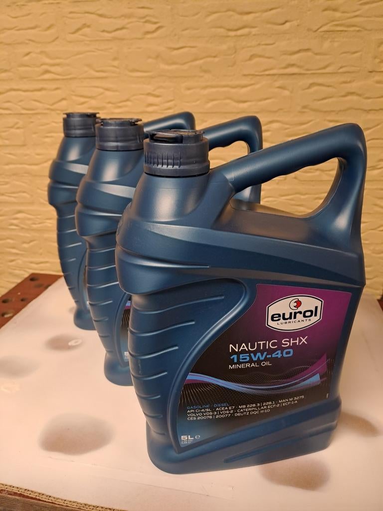 Eurol Nautic SHX 15W-40 Minerale Olie 5L, Ophalen of Verzenden, Nieuw, Overige automerken