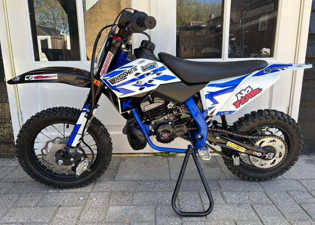 Koshine 50cc wedstrijd pitbike mini crosser crossmotor, Ophalen, Zo goed als nieuw, Pitbike