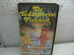 vhs 48a de teddijberen picknick, Cd's en Dvd's, VHS | Kinderen en Jeugd, Alle leeftijden, Ophalen of Verzenden, Zo goed als nieuw