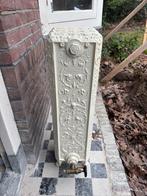 Antieke gietijzeren radiator met vernieuwde kranen, Gebruikt, Radiator, Ophalen of Verzenden, 60 tot 150 cm