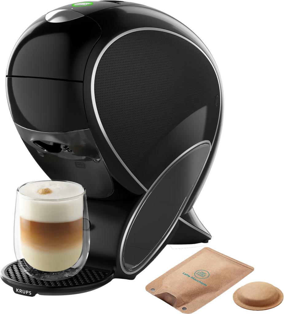 Krups Dolce Gusto Neo Latte zwart nieuw in doos koffie melk, Ophalen of Verzenden, 1 kopje, Koffiepads en cups, Afneembaar waterreservoir