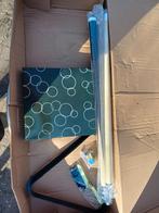 biljart set: 2 keuen,ballen,krijtjes,veger,triangle, Ophalen of Verzenden