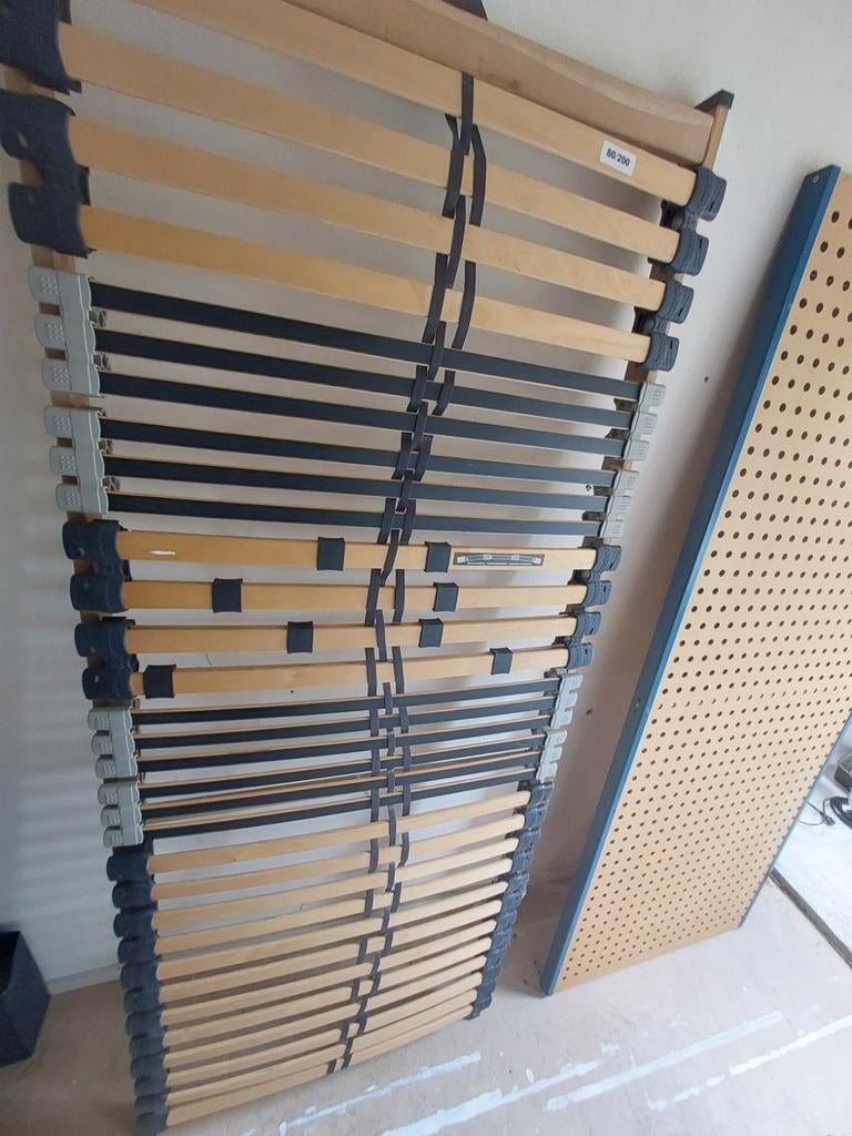 Lattenbodem 80x200 cm met hardheidsinstelling, Huis en Inrichting, Slaapkamer | Matrassen en Bedbodems, Gebruikt, Eenpersoons
