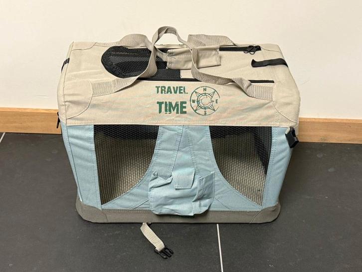 2x Beeztees Travel Time hondenbench, Dieren en Toebehoren, Hondenbenches, Nieuw, Ophalen