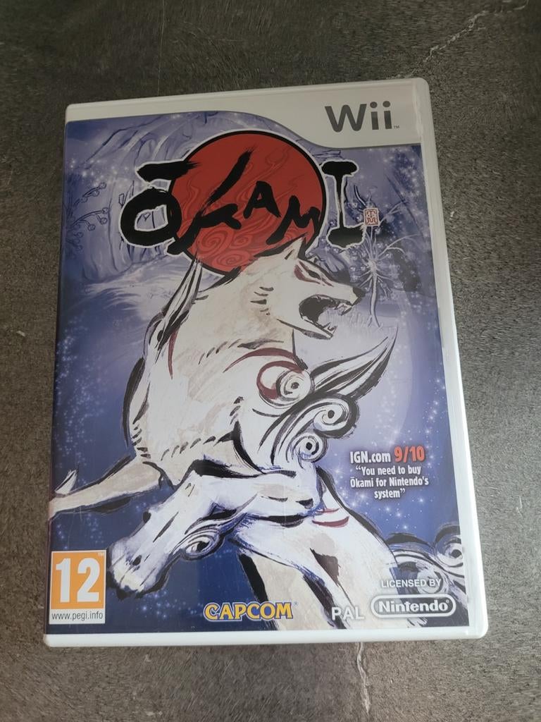 Okami Nintendo Wii, Avontuur en Actie, Ophalen of Verzenden, Zo goed als nieuw, 3 spelers of meer